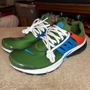 Size 8 Nike Air Presto Run Forest Green Photo Blue Team Orange CT3550-300